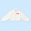 Winter,Cosy,Plush,Comfy,Top,Warm,Thick,Christmas,Relax,Pretty,Womens,White,Set,Shorts