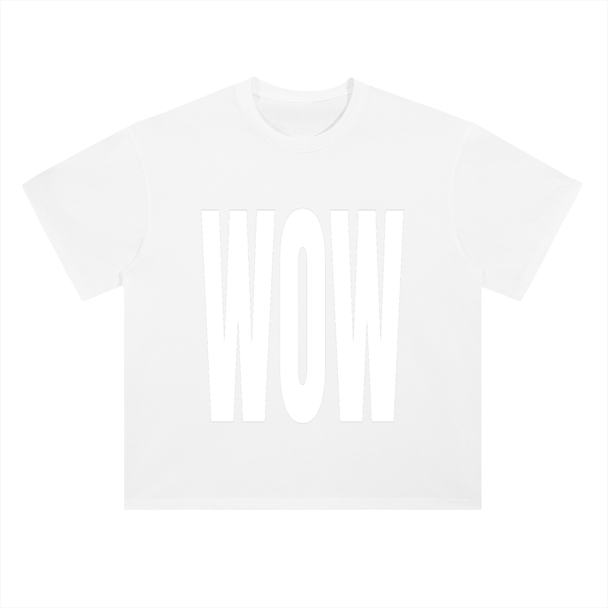 WOW Heavyweight Drop-Shoulder Tee — E E McMace