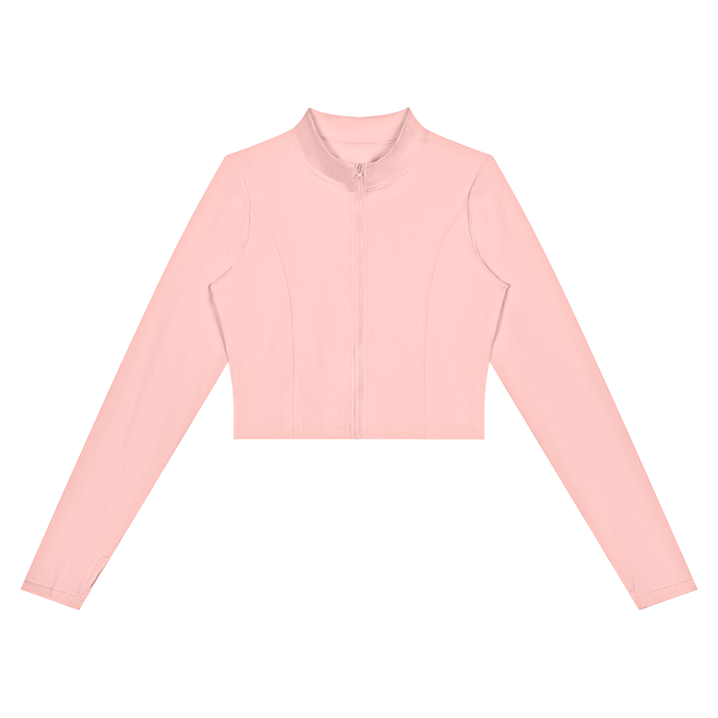 Women’s Crop Padel Gym & Yoga Jacket — E E McMace