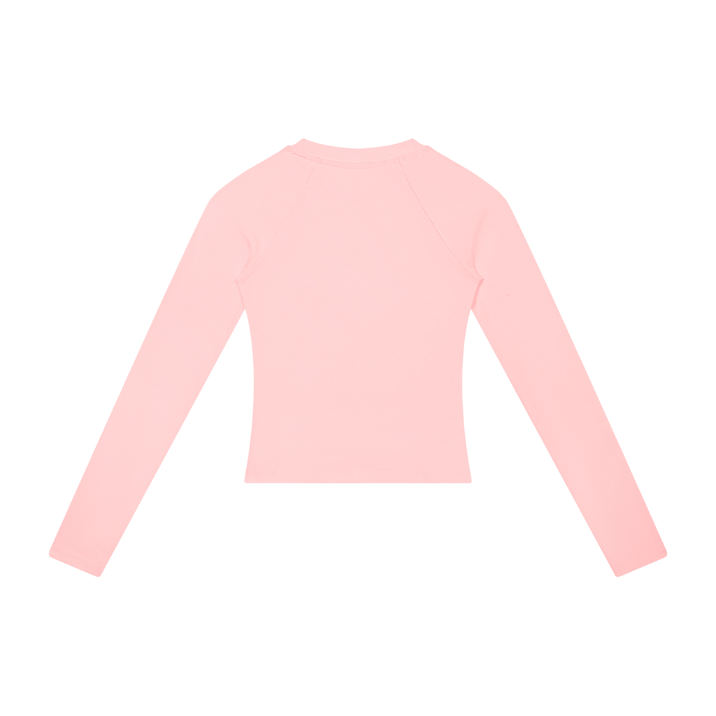 Padel,Gym,Long,Sleeve,Set,Pink,Womens