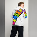 Class A Smiley Men’s Windbreaker – back – E E McMace