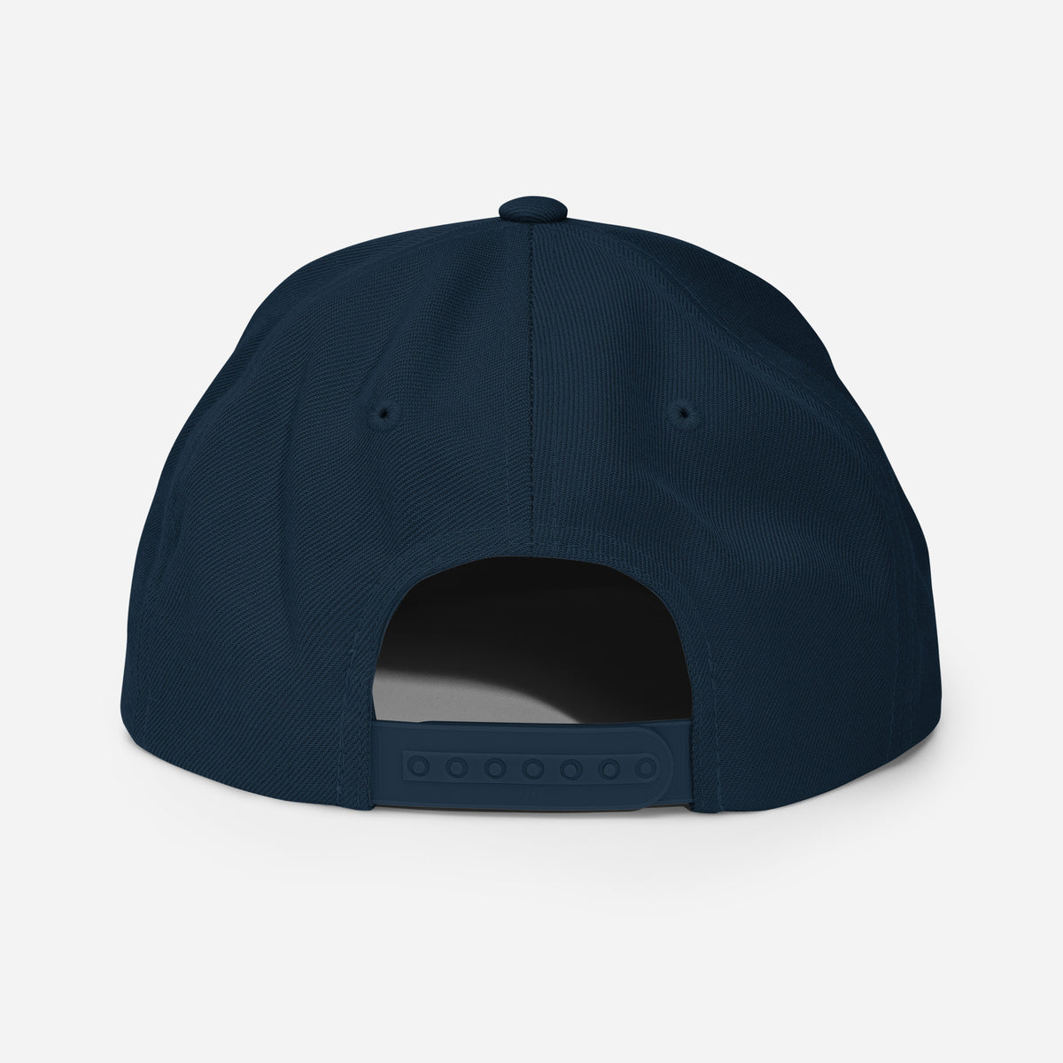 Limited Edition Class A Snapback Hat in navy – back – E E McMace
