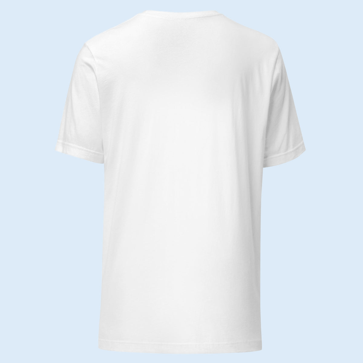 Pints, Pigs in Blankets & Poor Decisions T-Shirt in White, back view – E E McMace Christmas 2026