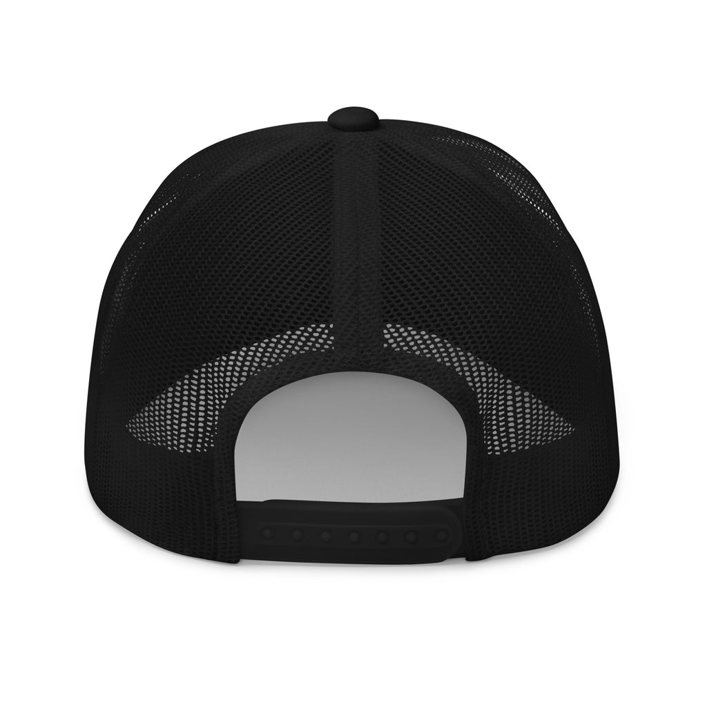 Limited Edition Class A Rainbow Trucker Cap – back – E E McMace