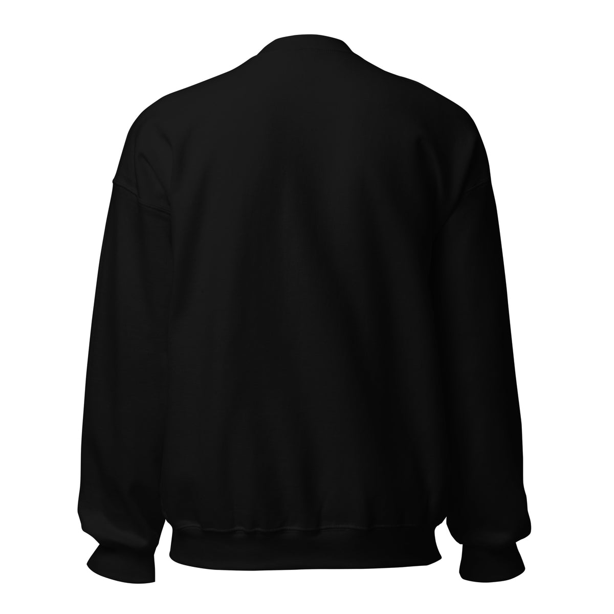 Rival Tears – Best Served Mulled Sweatshirt in Black, back view – E E McMace Christmas 2026