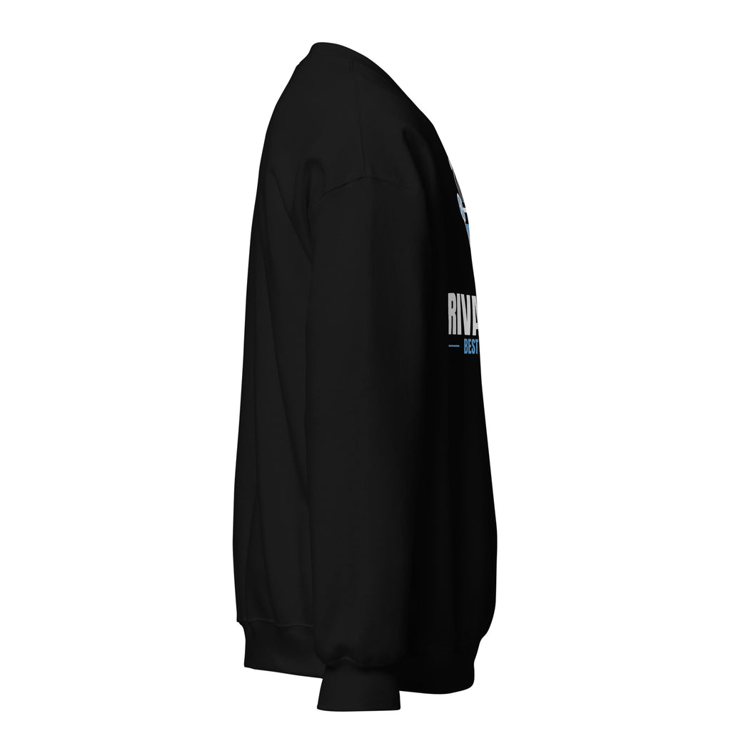 Rival Tears – Best Served Mulled Sweatshirt in Black, right side view – E E McMace Christmas 2026