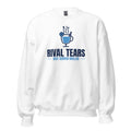 Rival Tears – Best Served Mulled Sweatshirt in White, front view – E E McMace Christmas 2026